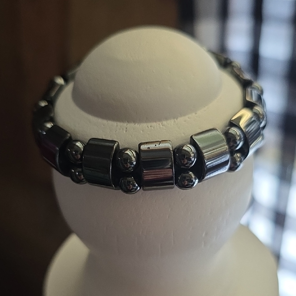 Hematite Stretch Bracelet